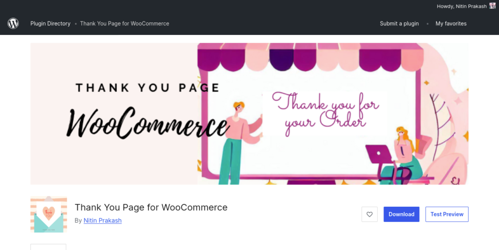 Thank You Page for WooCommerce PRO