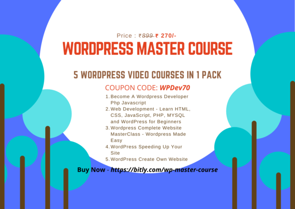 Wordpress Master Course